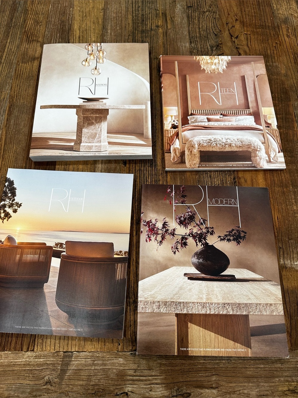 Modern Catalog Bundle - Brown/Tan Covers set of 4